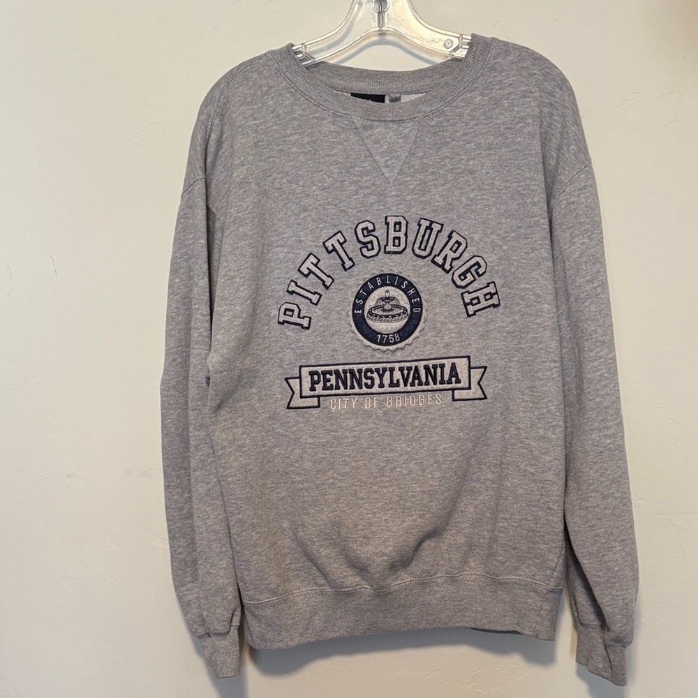 Valani Pittsburgh sweatshirt crew neck unisex M